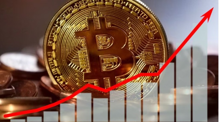 Graph showing Bitcoin recovering above $90,000 with mixed crypto market sentiment.